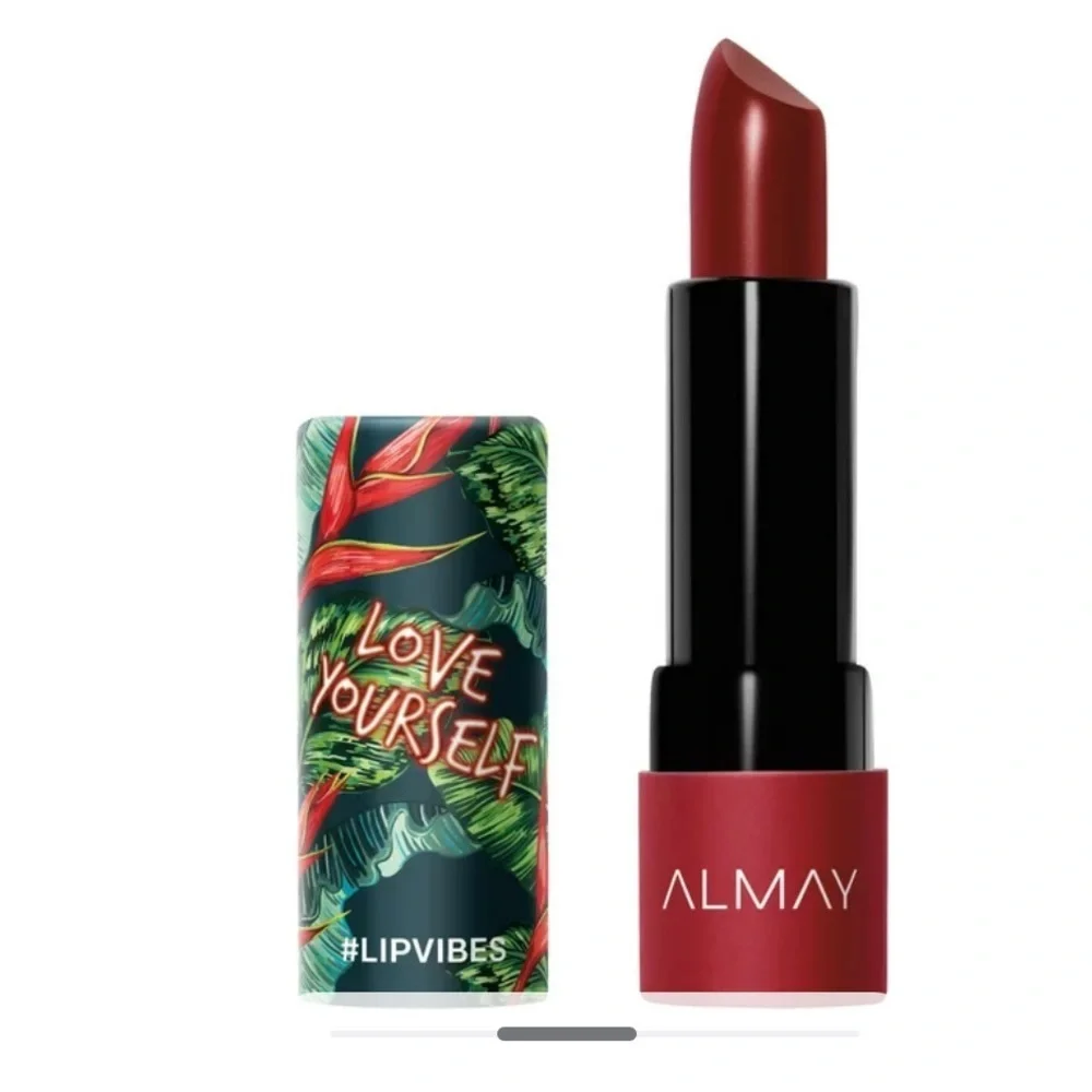 Almay Lip Vibes, Hypoallergenic, Cruelty Free, Love Your Self.
